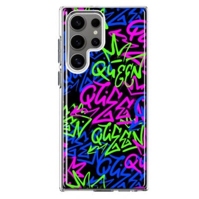 Funda Mundaze para Samsung Galaxy S23 Ultra Cubierta Graffiti Queen Foto 1 de 4