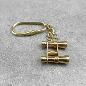 Key Chain Telescope Brass Lot Nautical Gift Ring Antique Handmade Marine Keychai - Picture 1 of 6