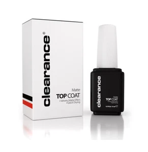 Clearance Matte Top Coat 15ml Fast Dry Samtig Matt Effekt Langanhaltendes Finish - Bild 1 von 2