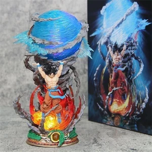29 CM Dragon Ball Genki Bomb Hunter Goku Figur Lichteffekte Statue Ornament - Bild 1 von 10