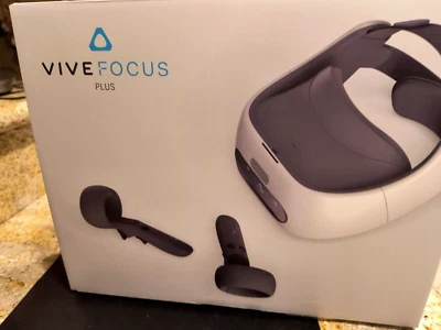 ✅ HTC Vive Pro Focus Plus 6DOF VR Headset Bundle W/ VR Headset/ Controllers  NEW - Image 1 of 4