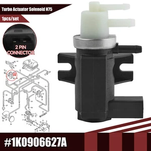 N75 Turbo Boost Pressure Control Solenoid Valve for Audi Vw Seat Skoda 1K0906627 - Picture 1 of 10