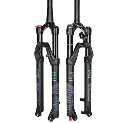 Horquillas de amortiguación de aire de aleación de magnesio de 26/27,5/29 pulgadas de viaje 120/140 mm Foto 1 de 4