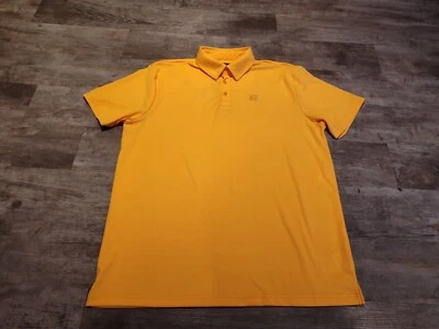 Рубашка для гольфа мужская Loudmouth желтая эластичная функциональная размер XL EUC - Изображение 1 из 4