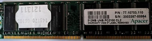 Arbeitsspeicher DDR 1 512 MB PC2100 266 MHz - Bild 1 von 1