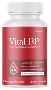 Vital BP Blood Support Supplement VitalBP for Blood Flow - 60 Capsules Official - Picture 1 of 7