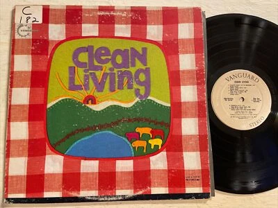 Clean Living S/T LP Vanguard Stereo RARE PROMO Folk Rock EX!!!! Foto 1 de 4