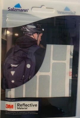 Salzmann Reflektor Sticker Fahrrad Aufkleber mit 3M Reflektierendem Material