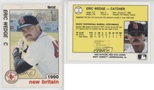 1990 Best New Britain Red Sox Eric Wedge #1