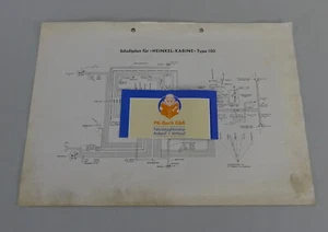 Schaltplan / Elektrik Heinkel Kabine Type 150 - Picture 1 of 1
