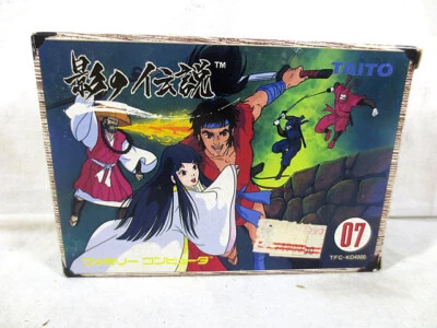 The Legend of Kage Kage no Densetsu Nintendo Famicom Japan Import F/S FedEx DHL - Image 1 of 2