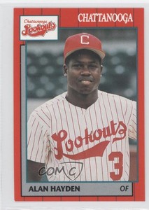 1990 Grand Slam Chattanooga Lookouts Alan Hayden #15