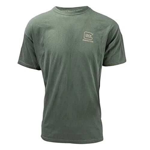 GLOCK AA75150 Perfection Green Medium Short Sleeve