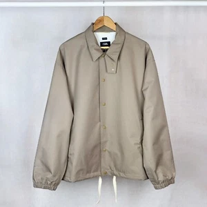 Nanamica 2L GORE-TEX Coach Jacket Beige size L Used - Picture 1 of 10