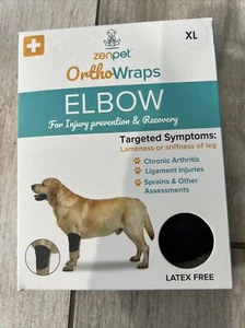ZenPet Dog Elbow Wrap for Injury Prevention & Recovery Arthritis Sprains XLarge - Picture 1 of 2