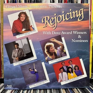 GOSPEL MUSIC ASSOCIATION PRESENTS - REJOICING (VINYL LP) 1986!! RARE!! ARRIVAL - Picture 1 of 4