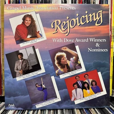 GOSPEL MUSIC ASSOCIATION PRESENTS - REJOICING (VINYL LP) 1986!!  RARE!!  ARRIVAL - Image 1 of 4