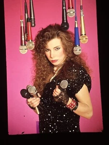 Lee Aaron Photo Kerrang Original Ray Palmer Archive Transparency circa 1980s - Imagen 1 de 13