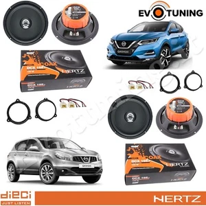 Kit 4 Casse Altoparlanti HERTZ DCX 165.3 Anteriori Posteriori per Nissan Qashqai - Foto 1 di 12