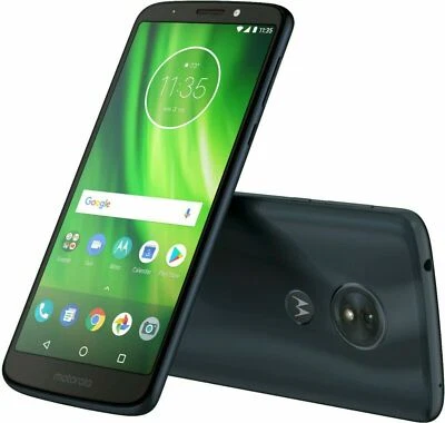 NEW Boost Mobile Unlimited Motorola Moto G6 Play 16GB Smartphone Black Android - Image 1 of 3