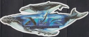 TOP414 - VANUATU STAMPS 2001 WHALES/HUMPBACK/SPERM/BLUE/CALF SC787a MNH - Picture 1 of 1