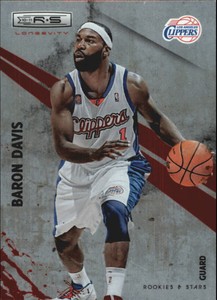 2010-11  Rookies and Stars Longevity Ruby Basketball Card #89 Baron Davis /250
