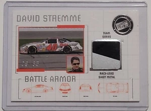 David Stremme NASCAR Coors Light 2007 Press Pass Battle Armor Sheet Metal /85 - Picture 1 of 2