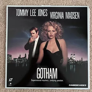 Gotham (1988) Laserdisc -Tested Cannon Video Tommy Lee Jones Virginia Madsen - Imagen 1 de 4