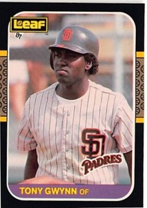  1987 Leaf/Donruss #235 Tony Gwynn	p2s-22732