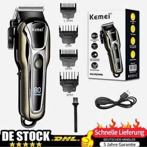 Haarschneider Haarschneidemaschine Profi Trimmer Rasierer Bart Hair Clipper Akku - Bild 1 von 12