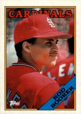 1988 Topps MLB Rod Booker #483 - Image 1 of 2