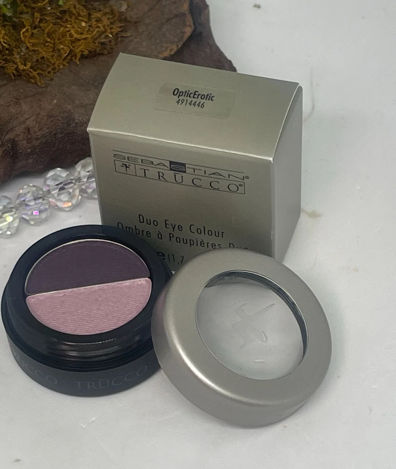 Sebastian Trucco Eye Colour Eyeshadow Duo - OpticErotic - Full Size - New in Box - Image 1 of 4