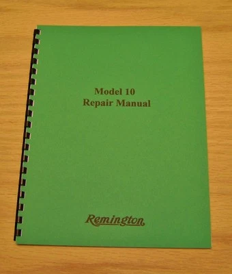 Manual de servicio de campo Remington modelo 10 - reparación - #79 Foto 1 de 2