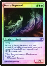 Dearly Departed FOIL Innistrad NM White Rare MAGIC THE GATHERING CARD ABUGames