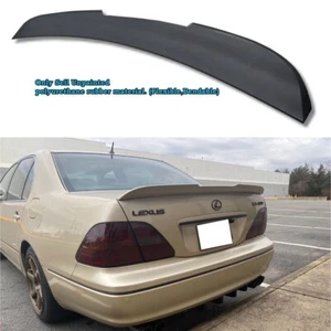 Duckbill 522EC Type Rear Trunk Spoiler Wing Fits 2001~06 Lexus LS430 XF30 Sedan - Picture 1 of 7