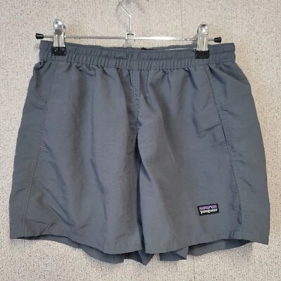 Pantalones cortos de natación Patagonia para mujer 8 bolsillos con cremallera gris cuerda 0858 Foto 1 de 4