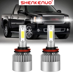 Kit de bombillas de faros LED H11 haz bajo S2 para GMC Sierra 1500 2500 3500 2007-2013 - Imagen 1 de 11