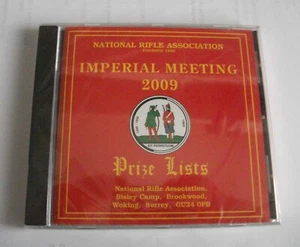Shooting Memorabilia - National Rifle Association (NRA) Imperial Meeting CD 2009 - Bild 1 von 1
