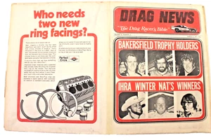 Drag News Volume 18 Number 33-March 17, 1973 has 32 Pages - Picture 1 of 10