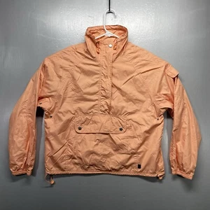 Danskin Now Pullover Windbreaker Jacket 1/2 Zip Ladies L (12/14) Peach - Picture 1 of 7