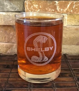 SHELBY - Collectible Whiskey Glass 8 Oz - Picture 1 of 1
