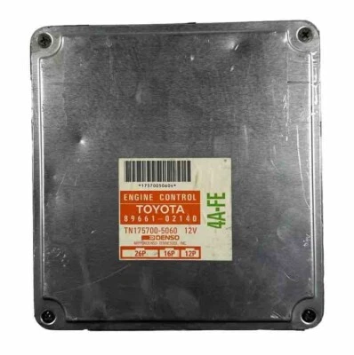 OEM 1994 Toyota Corolla STD DX ECU ECM 4AFE 89661-02140 ENGINE COMPUTER Foto 1 de 3