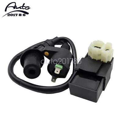 Bobina de encendido y caja CDI para Honda FourTrax 1986-1990 TRX200SX 1985-1992 TRX250 Foto 1 de 4