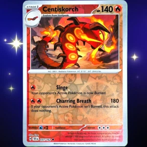 Centiskorch - Reverse Holo - Pokemon Scarlet & Violet Temporal Forces #037/162 - Bild 1 von 3
