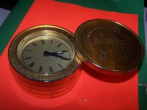 CRAY RESEARCH INC. Desktop clock labeled "1972-1996" Tested and works - Picture 1 of 3