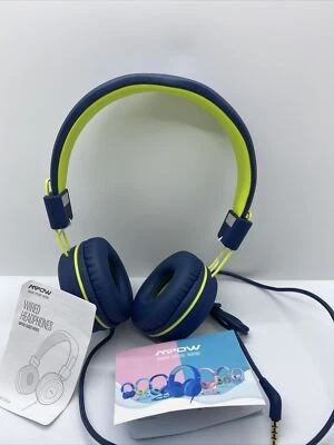 MPOW Kids Boys Over-Ear Wired Headphones Headset Foldable Safe Noise Canceling - Image 1 of 3