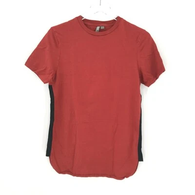 Camiseta pulóver roja de manga corta con cuello redondo XS de ASOS para hombre Foto 1 de 4