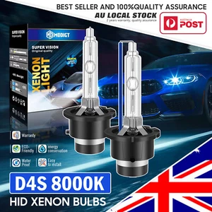 2x +50% High Bright Heavy Duty D4S OEM HID Bulbs for Lexus IS EX LS 2016- 8000K - Picture 1 of 12