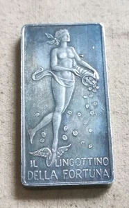 Il Lingottino Della Fortuna Argento 999 Gr 50 Usato - Picture 1 of 5