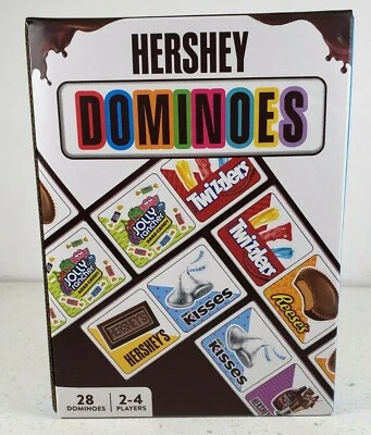  Hershey Dominoes Game Kids 28 Dominoes Piece  Master Pieces - Image 1 of 4